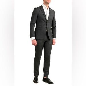 Hugo Boss Roymond/Wenten WE1 Grey Extra Slim Fit 3 piece suit